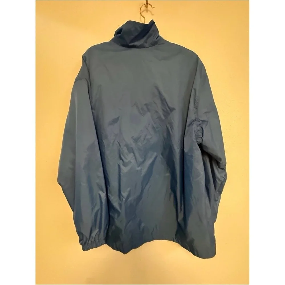 Vintage Nike Windbreaker Jacket Men's XL Blue‎ Full Zip Lightweight Track Jacket